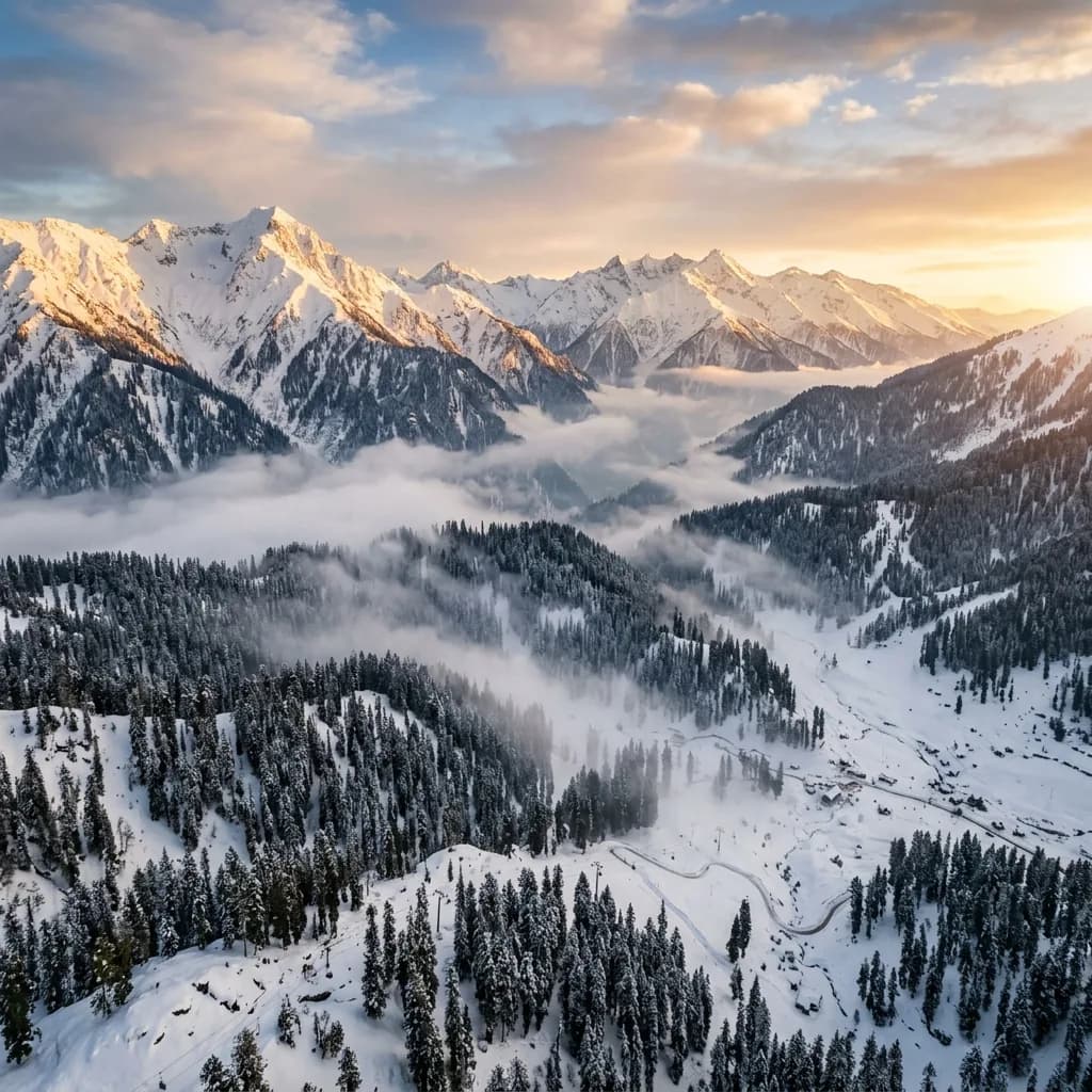 Top 5 Places to Visit in Gulmarg During Winter